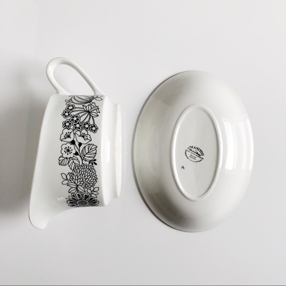 Vintage Manitou by Grindley Gravy Boat + Drip Tray - Picture 3 of 7